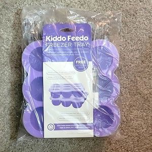 NWT - Never Opened Kiddo Feedo Freezing Trays - Purple